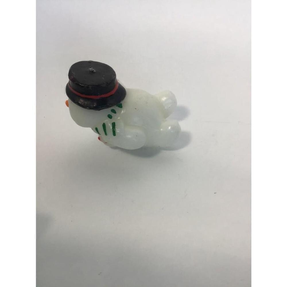 Vintage Snowman Candles set of 3 - Picture 3 of 11
